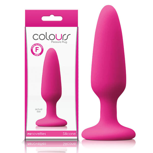 Colours Pleasures Small Butt Plug Pink - ClubX